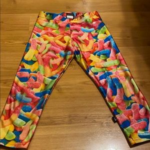 Gummy worm leggings